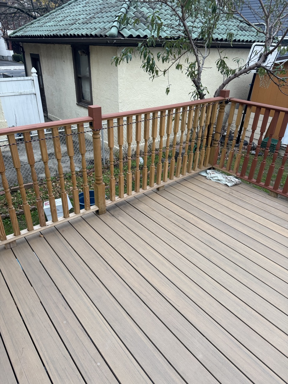 After:  Pressure-Treated Deck Rebuild