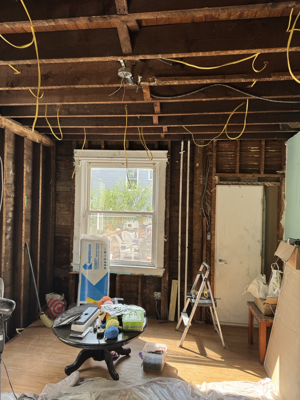 Before: Full Interior Electrical & Finish