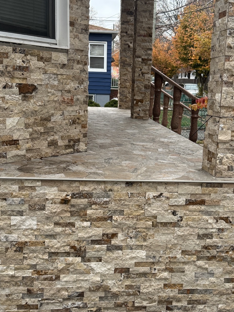 After:  Limestone Walkway Upgrade